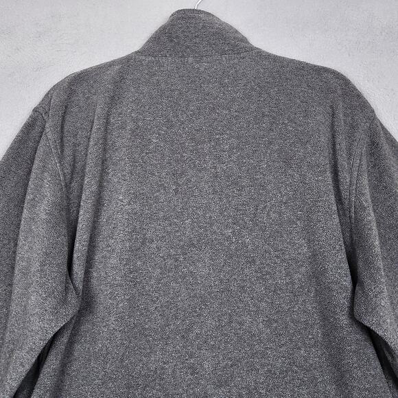 Vintage Iowa Hawkeyes Pullover Mens Gray NCAA College Quarter Zip Fleece 2000s - Picture 8 of 15